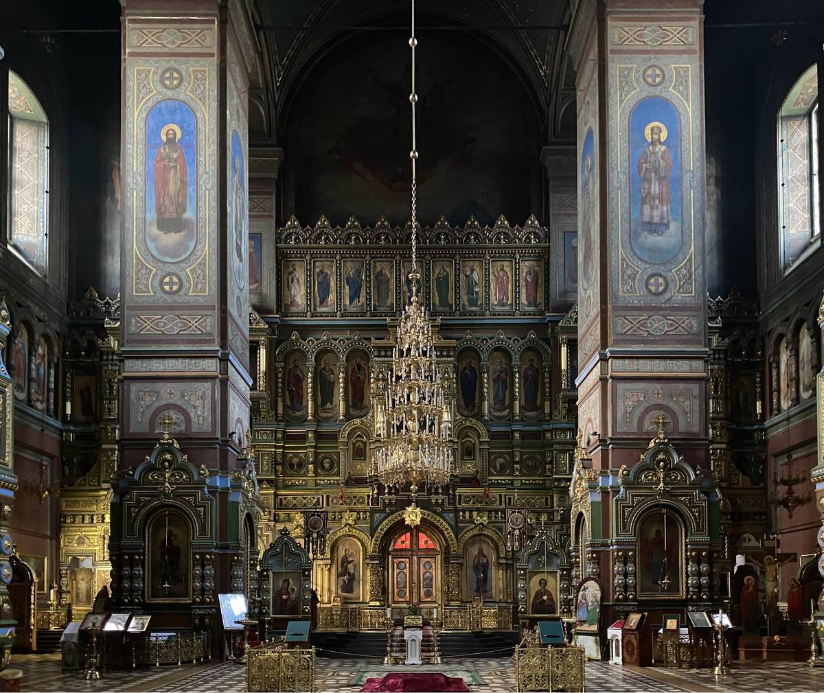 Интерьер главного объёма, интерьер и убранство. Кафедральный собор Вознесения Господня, Елец (Елецкий район и г. Елец, Липецкая область)