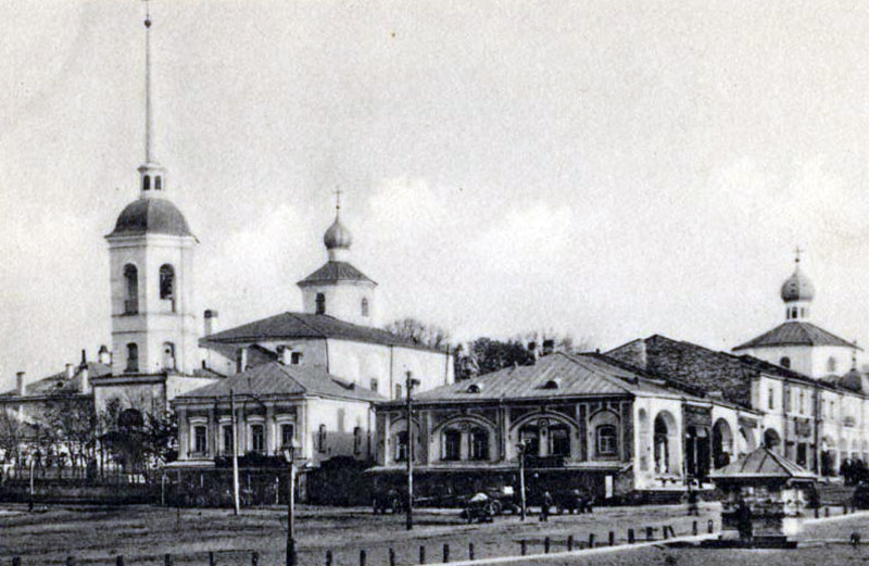 Великий Новгород. Церковь Иоанна Предтечи на Опоках. архивная фотография, Фото 1910-х гг.