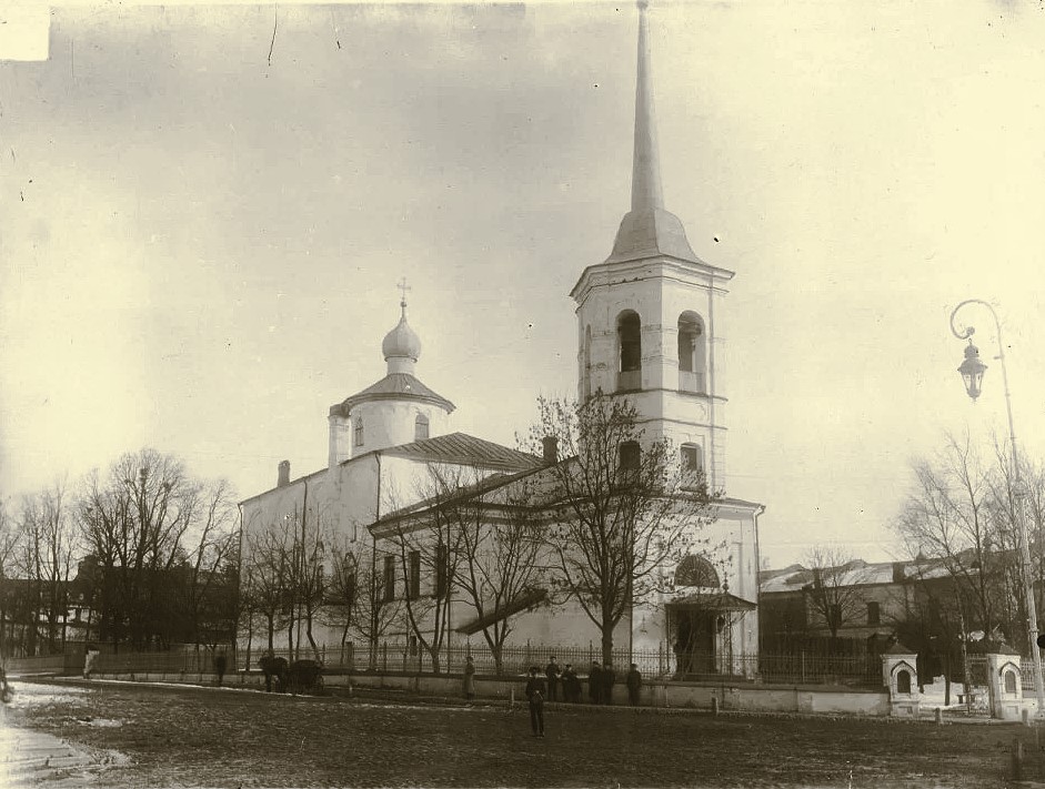 Фотография нач. ХХ в. Из собрания НГОМЗ., архивная фотография. Церковь Иоанна Предтечи на Опоках, Великий Новгород (Великий Новгород, город, Новгородская область)