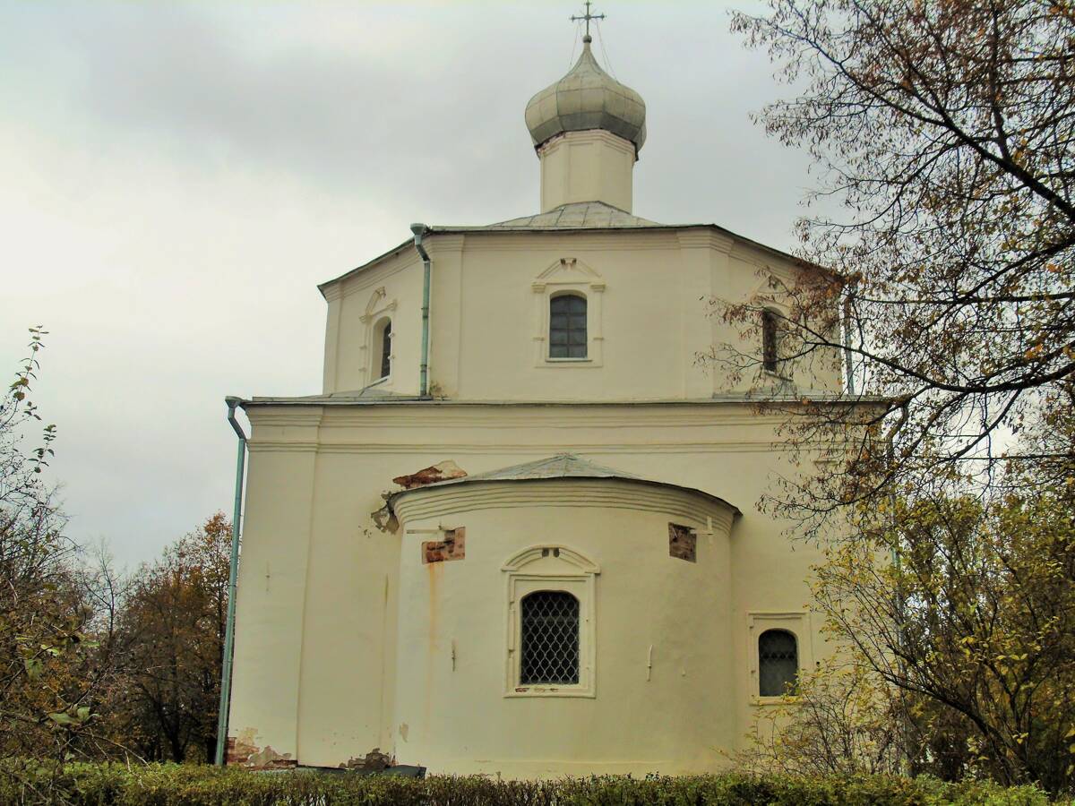 Церковь Георгия Победоносца на Торгу, Великий Новгород (Великий Новгород, город, Новгородская область). фасады