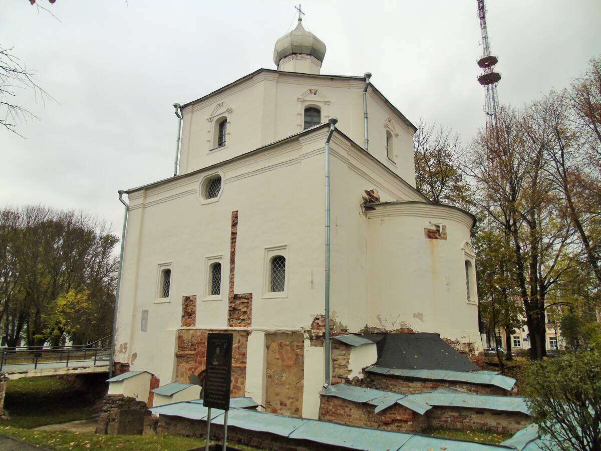 Церковь Георгия Победоносца на Торгу, Великий Новгород (Великий Новгород, город, Новгородская область). фасады