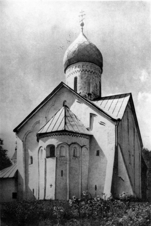 Великий Новгород. Церковь Петра и Павла в Кожевниках. архивная фотография, 1890—1917 год. с сайта https://pastvu.com/p/214527