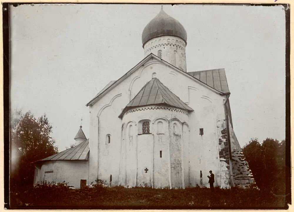 Церковь Петра и Павла в Кожевниках, Великий Новгород (Великий Новгород, город, Новгородская область). архивная фотография, Фото 1911 г. из фондов НИМРАХ