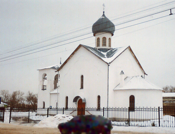 Великий Новгород. Церковь Александра Невского в Григорове. фасады