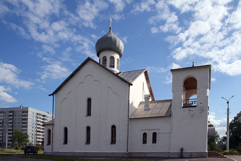 Церковь Александра Невского в Григорове, Великий Новгород (Великий Новгород, город, Новгородская область). фасады, Северный фасад