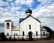 Церковь Александра Невского в Григорове, Южный фасад. Вид с Григоровского шоссе<br>, Великий Новгород, Великий Новгород, город, Новгородская область