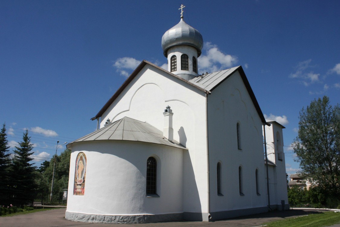 Великий Новгород. Церковь Александра Невского в Григорове. фасады