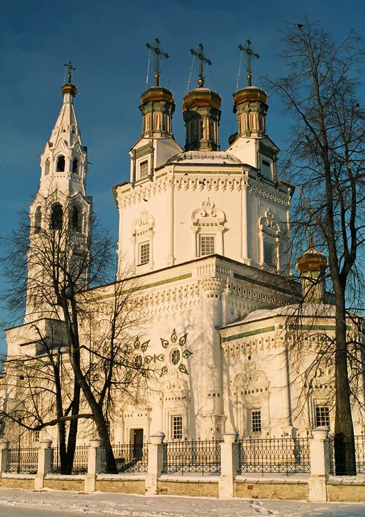 Собор Троицы Живоначальной, Верхотурье (Верхотурский район (ГО Верхотурский), Свердловская область). фасады, Вид с юго-востока