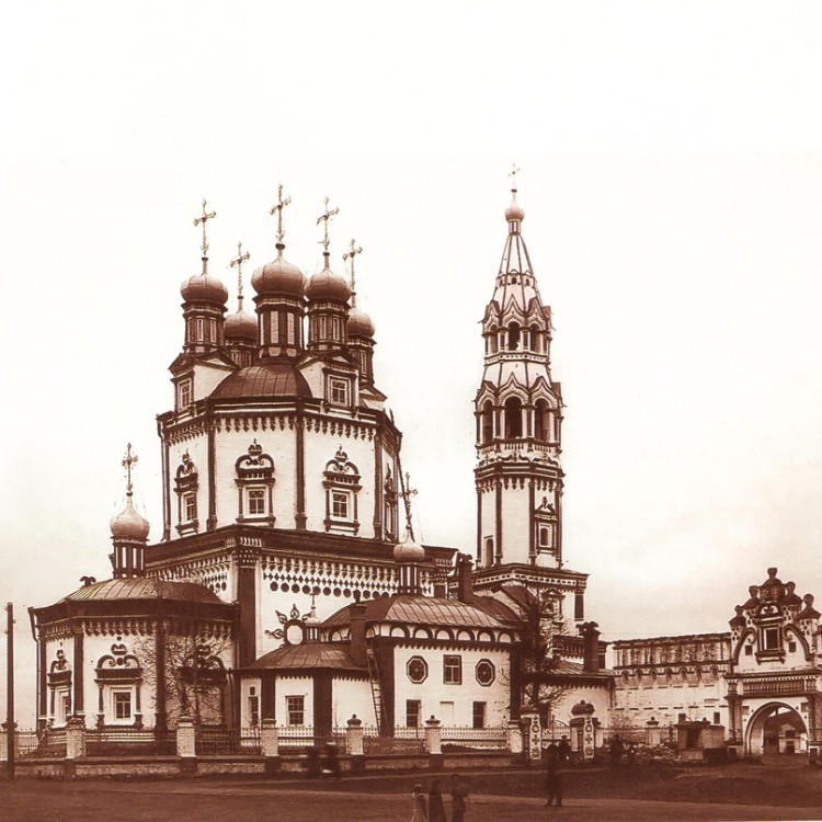 Собор Троицы Живоначальной, Верхотурье (Верхотурский район (ГО Верхотурский), Свердловская область). архивная фотография, Собор Троицы Живоначальной, архивное фото