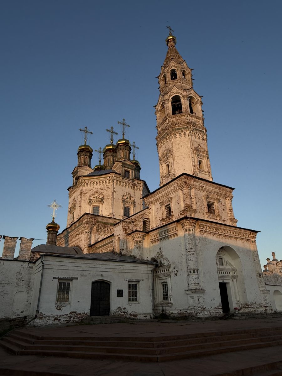 Собор Троицы Живоначальной, Верхотурье (Верхотурский район (ГО Верхотурский), Свердловская область). фасады, Вид с северо-запада