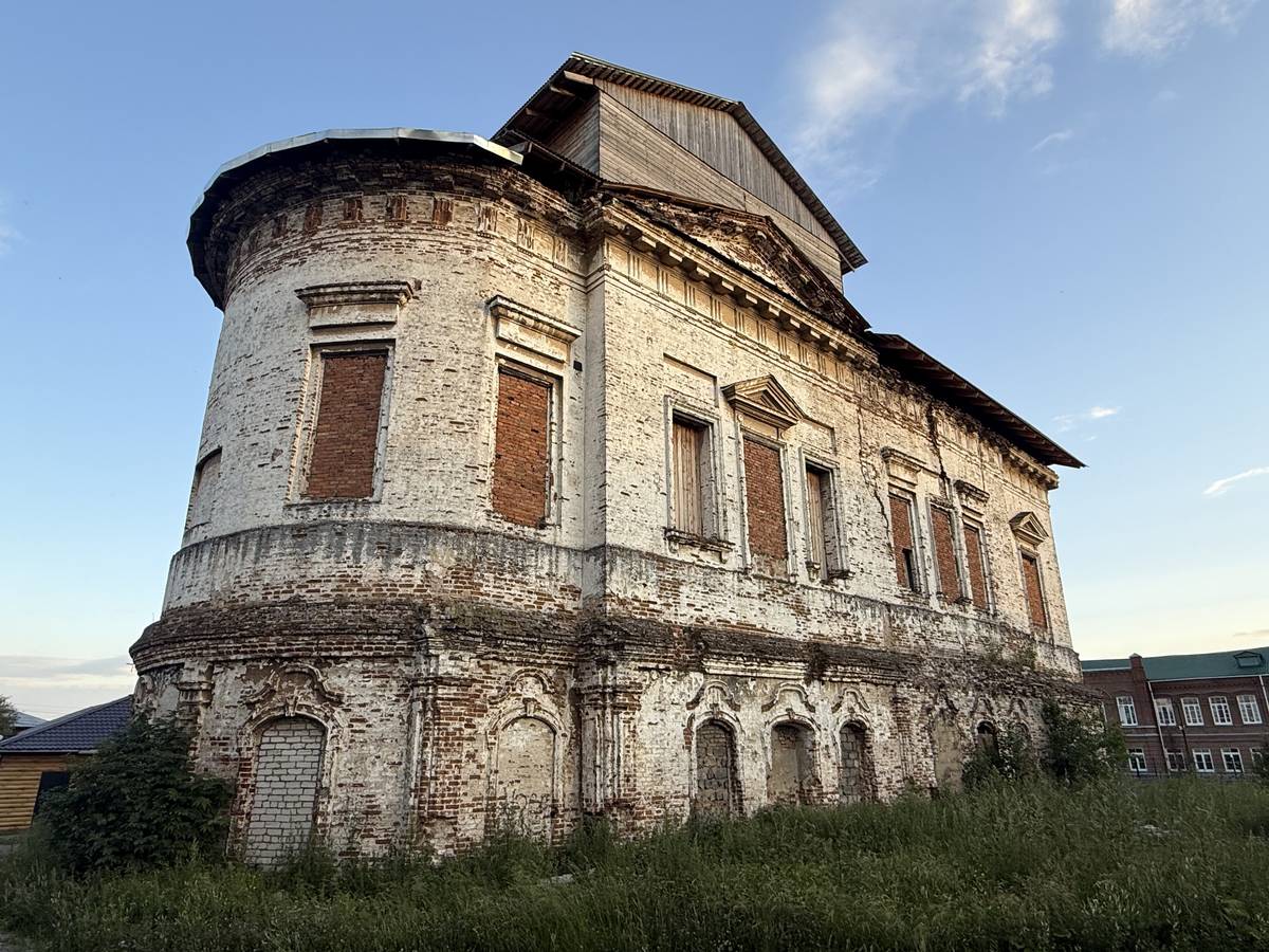 Церковь Воскресения Христова (Спасо-Воскресенская), Верхотурье (Верхотурский район (ГО Верхотурский), Свердловская область). фасады, Вид с северо-востока