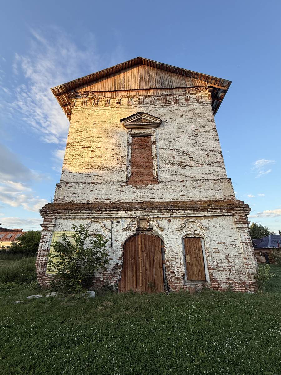 Церковь Воскресения Христова (Спасо-Воскресенская), Верхотурье (Верхотурский район (ГО Верхотурский), Свердловская область). фасады, Вид с запада