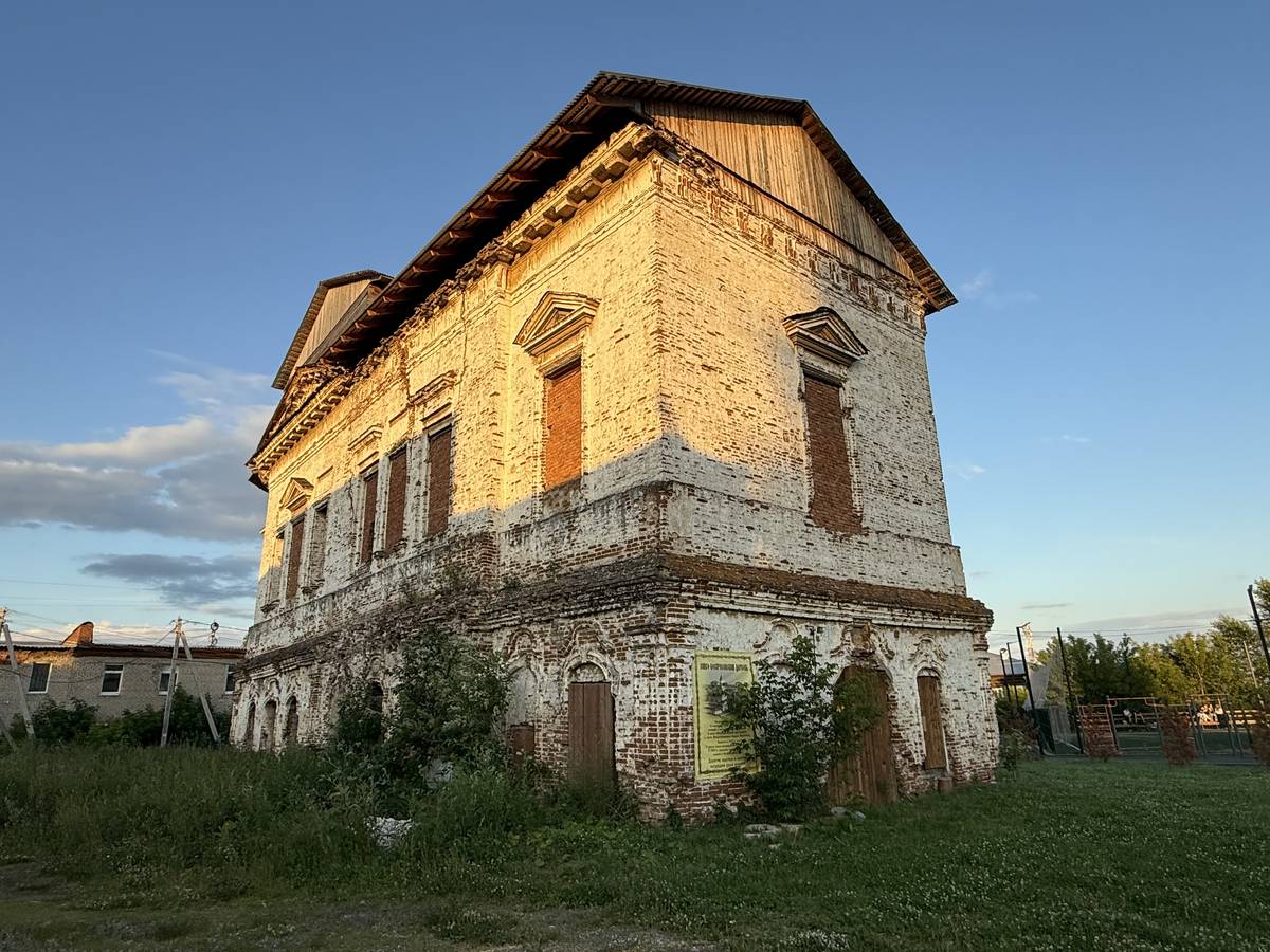 Церковь Воскресения Христова (Спасо-Воскресенская), Верхотурье (Верхотурский район (ГО Верхотурский), Свердловская область). фасады, Вид с северо-запада