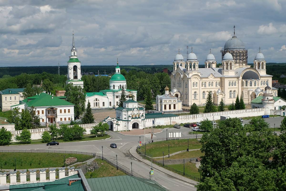 фасады. Николаевский мужской монастырь, Верхотурье (Верхотурский район, Свердловская область)