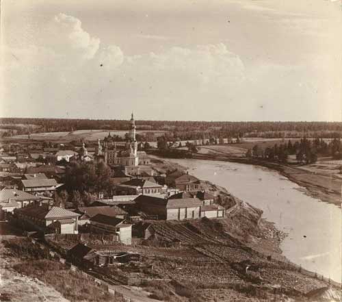 Покровский женский монастырь, Верхотурье (Верхотурский район (ГО Верхотурский), Свердловская область). архивная фотография, фото начала ХХ века