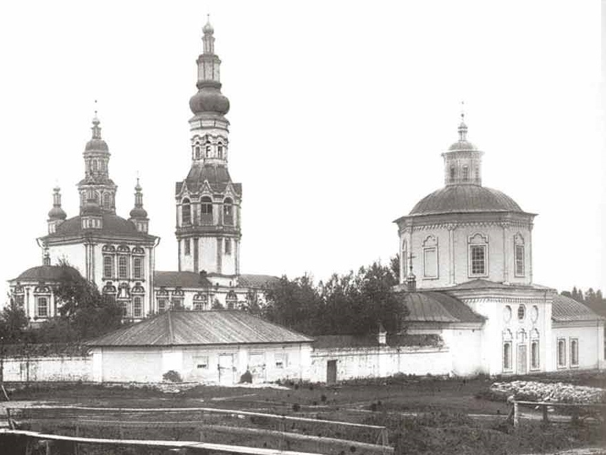Покровский женский монастырь, Верхотурье (Верхотурский район (ГО Верхотурский), Свердловская область). архивная фотография,  https://svyatural.com/pokrovski-zhenskij-monastyr/