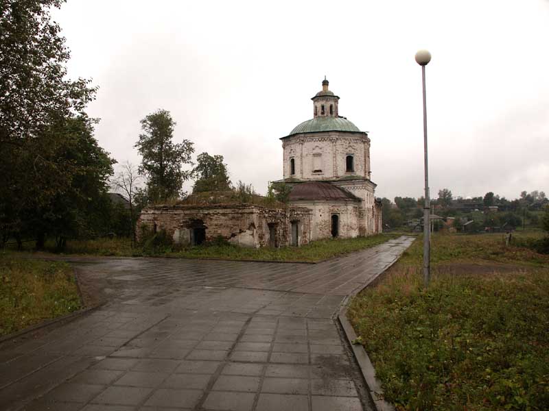 Верхотурье. Покровский женский монастырь. фасады, Старо-Покровская церковь