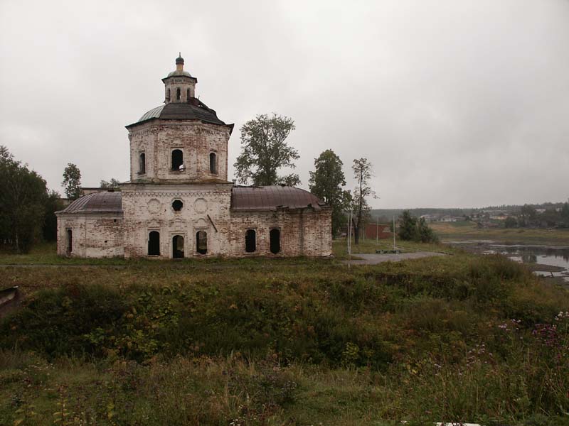 Верхотурье. Покровский женский монастырь. фасады, Старо-Покровская церковь