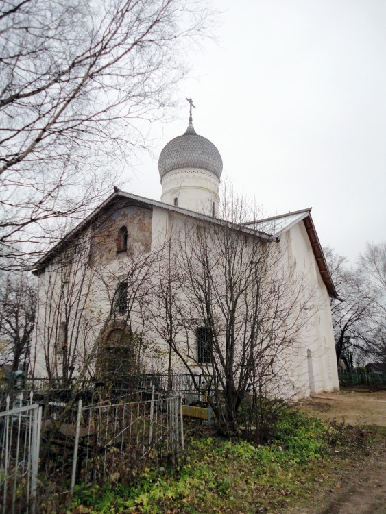 Великий Новгород. Церковь Благовещения Пресвятой Богородицы в Аркажах. фасады