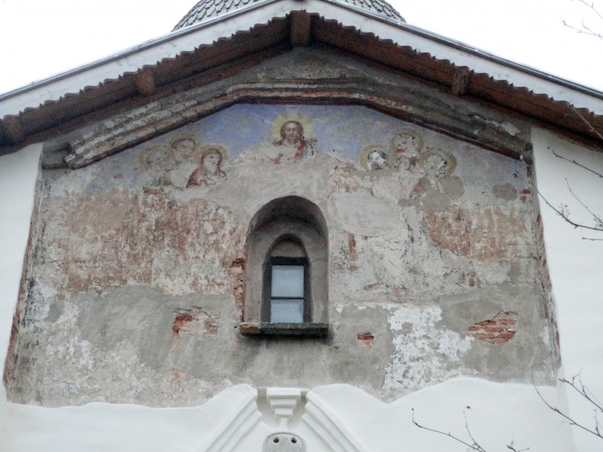 Великий Новгород. Церковь Благовещения Пресвятой Богородицы в Аркажах. архитектурные детали