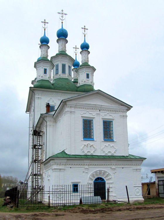 Церковь Троицы Живоначальной на Зелене, Тотьма