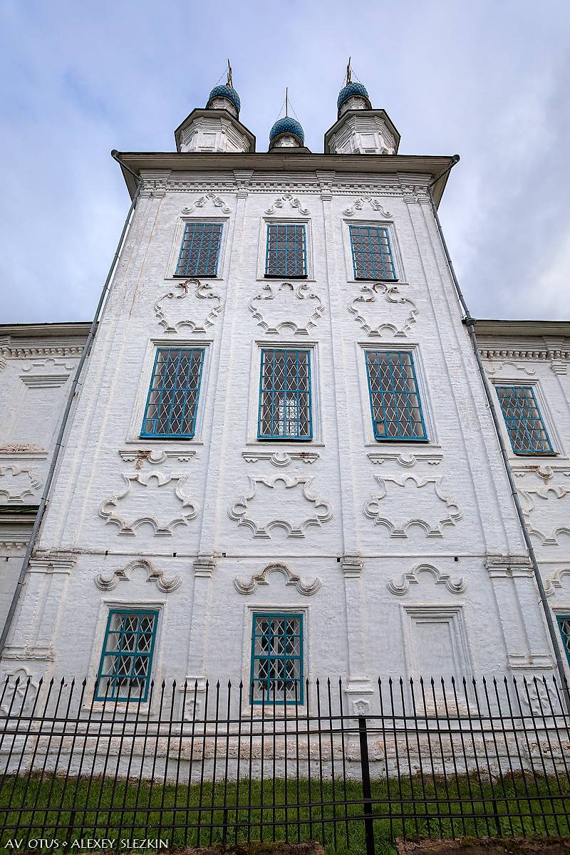 архитектурные детали. Церковь Троицы Живоначальной на Зелене, Тотьма (Тотемский район, Вологодская область)