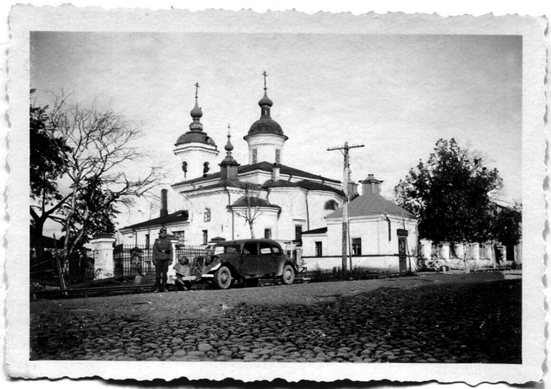 Церковь Успения Пресвятой Богородицы на Торгу, Великий Новгород (Великий Новгород, город, Новгородская область). архивная фотография, Фото 1941 г. с аукциона e-bay.de