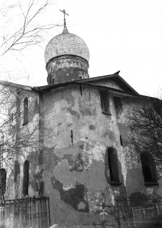 Великий Новгород. Церковь Благовещения Пресвятой Богородицы в Аркажах. архитектурные детали