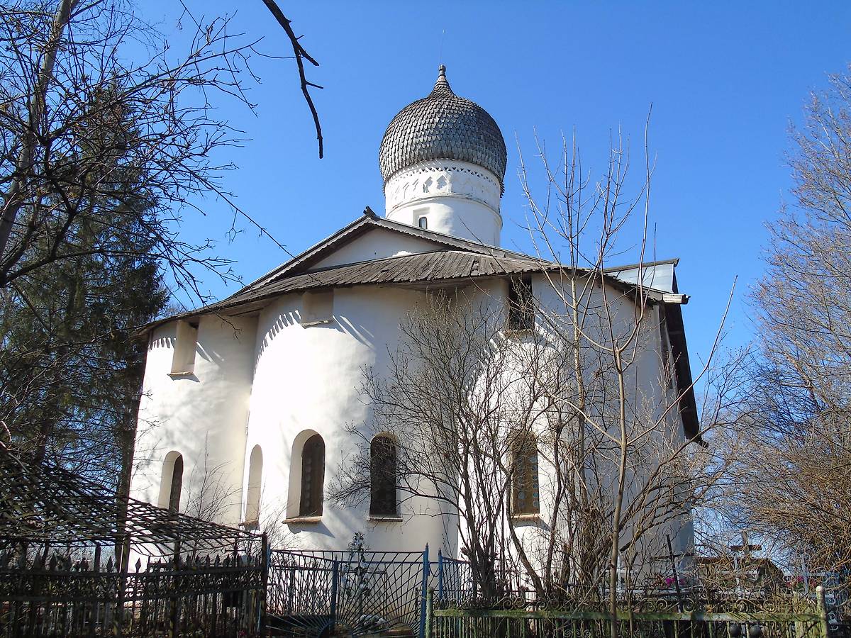 фасады. Церковь Благовещения Пресвятой Богородицы в Аркажах, Великий Новгород (Великий Новгород, город, Новгородская область)