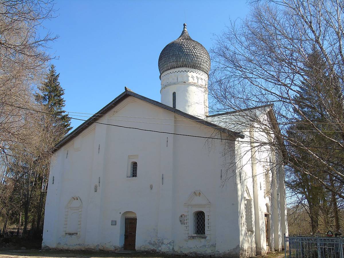 фасады. Церковь Благовещения Пресвятой Богородицы в Аркажах, Великий Новгород (Великий Новгород, город, Новгородская область)