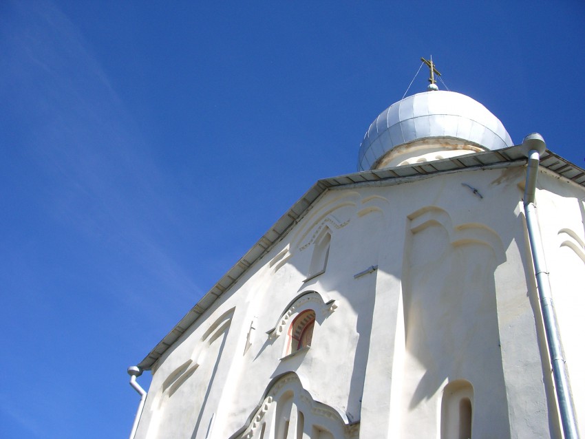 Великий Новгород. Церковь Иоанна Богослова на Витке (в Радоковицах). архитектурные детали