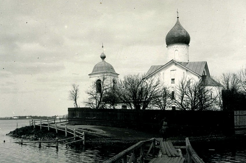 Великий Новгород. Церковь Иоанна Богослова на Витке (в Радоковицах). архивная фотография, 1900—1917 год фото с  http://www.geocaching.su/?pn=101&cid=15287