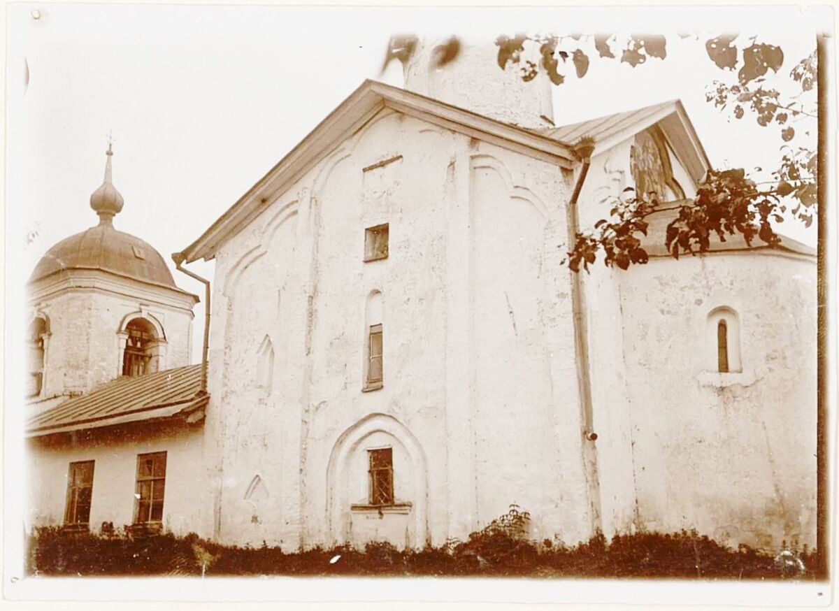 Церковь Иоанна Богослова на Витке (в Радоковицах), Великий Новгород (Великий Новгород, город, Новгородская область). архивная фотография, Фото Григорьева Николая Кирилловича 1911 г. из фондов Музея при Российской академии художеств. (Музейный № Ф-14987)