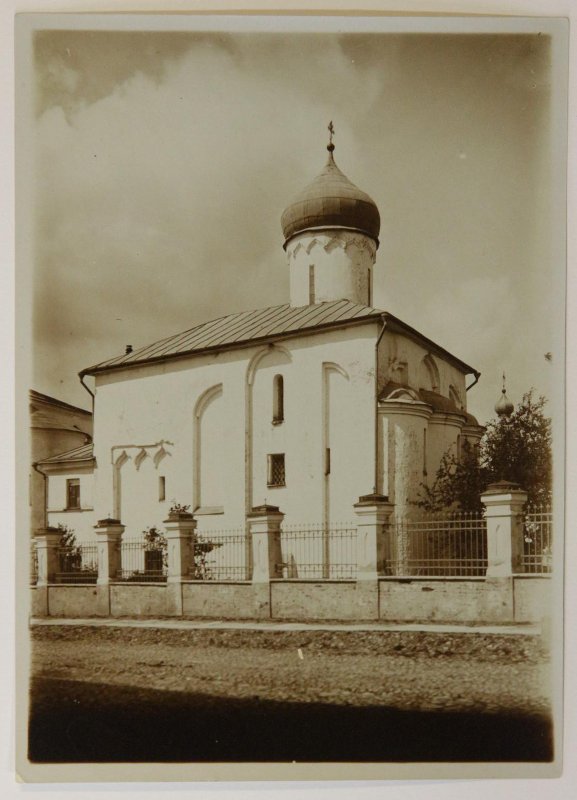 Церковь Прокопия на Ярославовом дворище. Начало XX века., архивная фотография. Церковь Прокопия Кесарийского, Великий Новгород (Великий Новгород, город, Новгородская область)