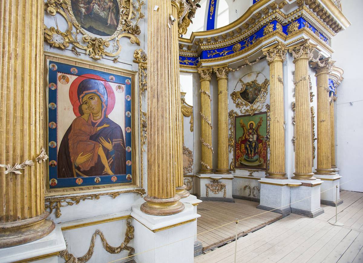 интерьер и убранство. Собор Преображения Господня, Белозерск (Белозерский район, Вологодская область)