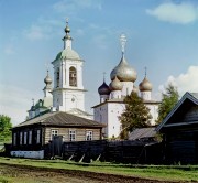 Собор Успения Пресвятой Богородицы, С. М. Прокудин-Горский. Церковь во имя Успения Божьей Матери. [Белозерск.] 1909 год с сайта http://prokudin-gorskiy.ru/image.php?ID=2084 <br>, Белозерск, Белозерский район, Вологодская область