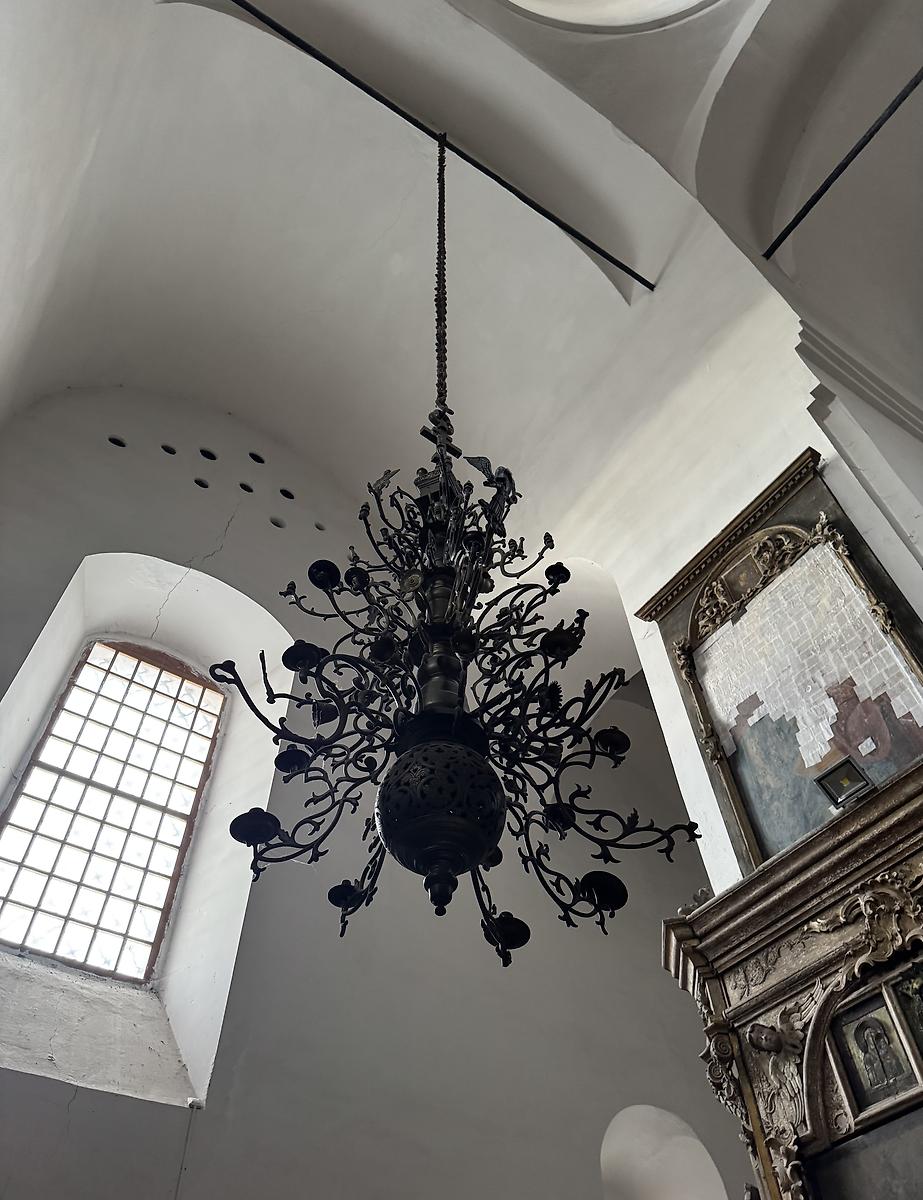 Паникадило, интерьер и убранство. Собор Успения Пресвятой Богородицы, Белозерск (Белозерский район, Вологодская область)