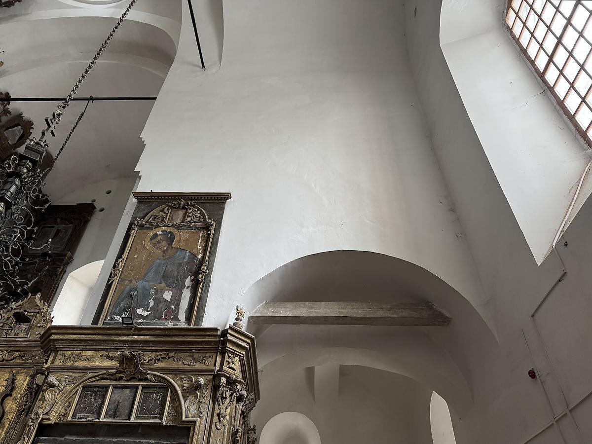 Придел на полатях, интерьер и убранство. Собор Успения Пресвятой Богородицы, Белозерск (Белозерский район, Вологодская область)