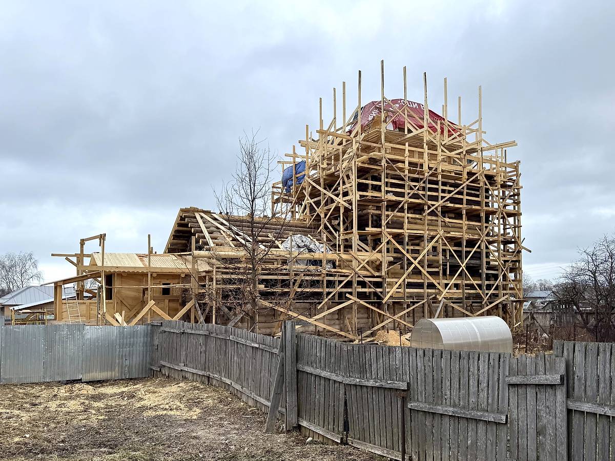 Вид с юго-запада, документальные фотографии. Церковь Илии Пророка, Белозерск (Белозерский район, Вологодская область)