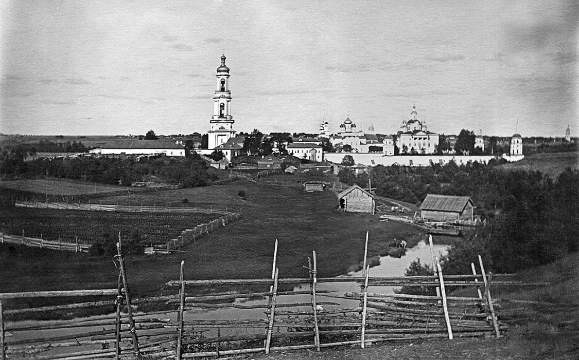 Тотьма. Спасо-Суморин монастырь. архивная фотография, Фотография нач. ХХ века.