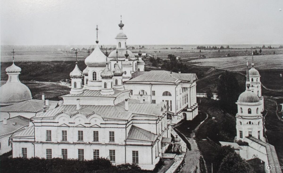 Тотьма. Спасо-Суморин монастырь. архивная фотография, Фото 1909-1916 гг.