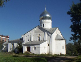 Великий Новгород. Церковь Димитрия Солунского на Славкове улице