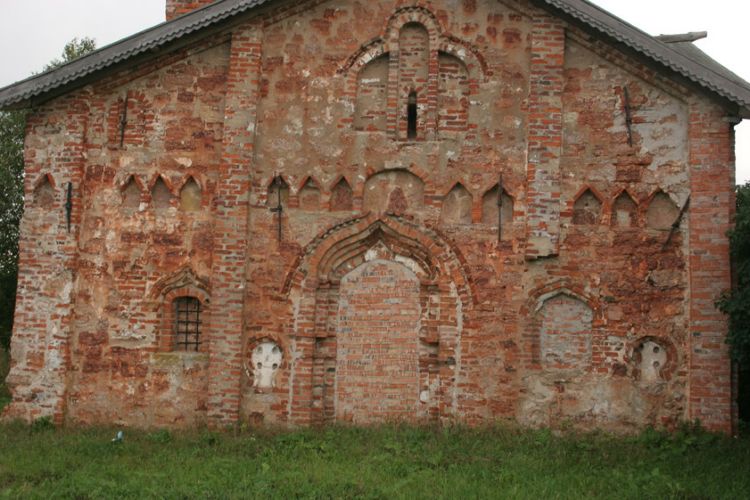 Церковь Иоанна Милостивого на Мячине, Великий Новгород (Великий Новгород, город, Новгородская область). архитектурные детали