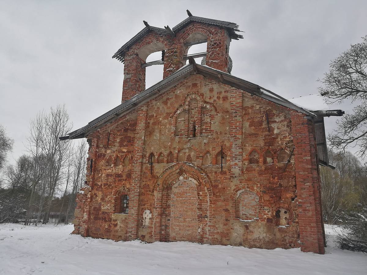 фасады. Церковь Иоанна Милостивого на Мячине, Великий Новгород (Великий Новгород, город, Новгородская область)