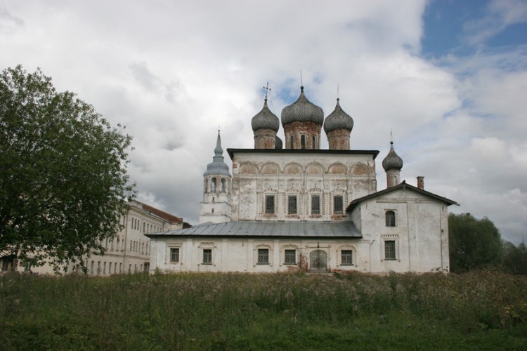 Деревяницкий монастырь, Великий Новгород (Великий Новгород, город, Новгородская область). общий вид в ландшафте