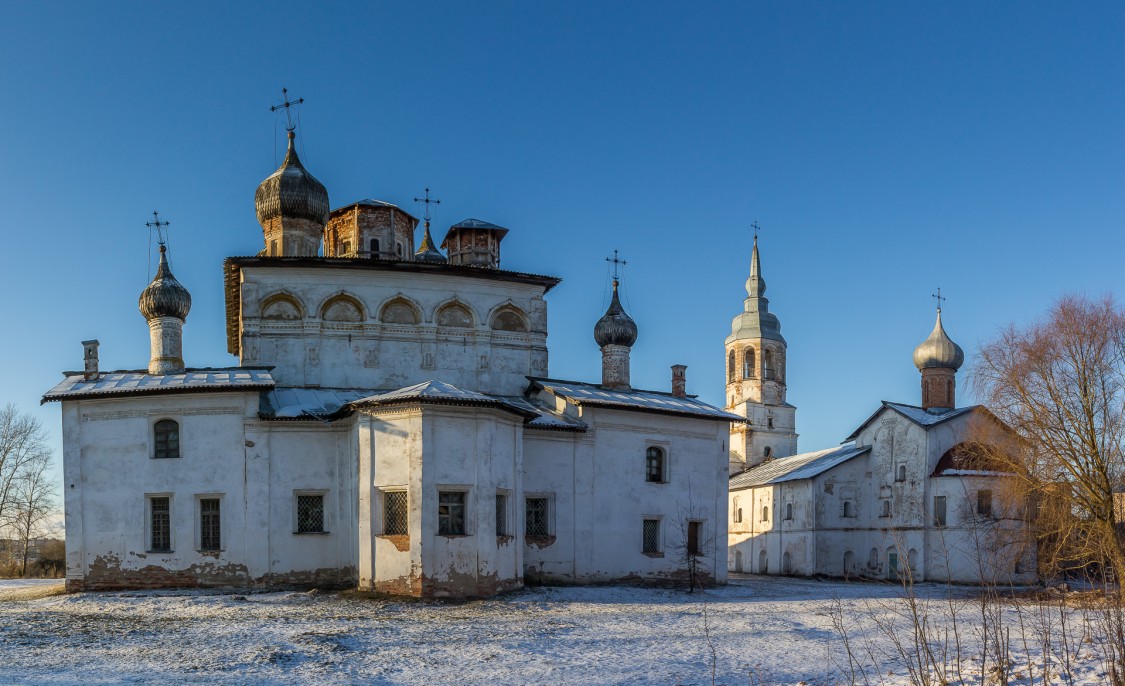 Деревяницкий монастырь, Великий Новгород (Великий Новгород, город, Новгородская область). фасады, Панорама с Востока