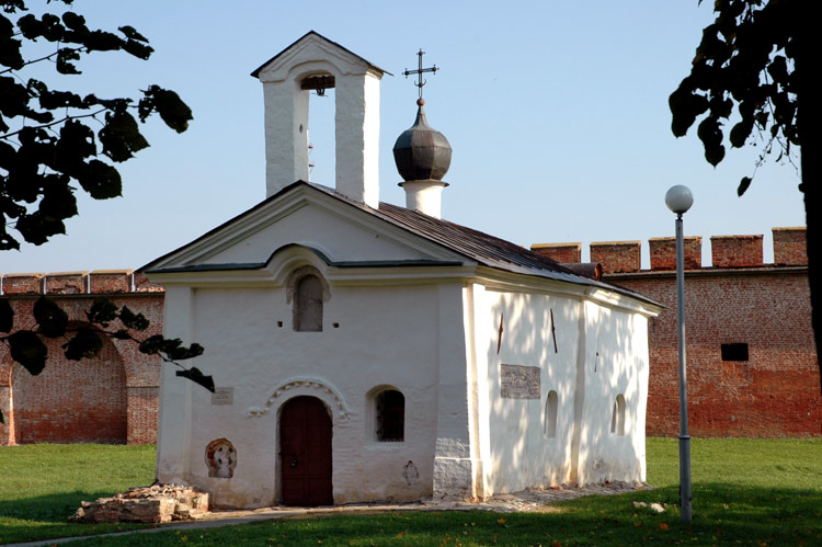 Кремль. Церковь Андрея Стратилата, Великий Новгород (Великий Новгород, город, Новгородская область). фасады,       