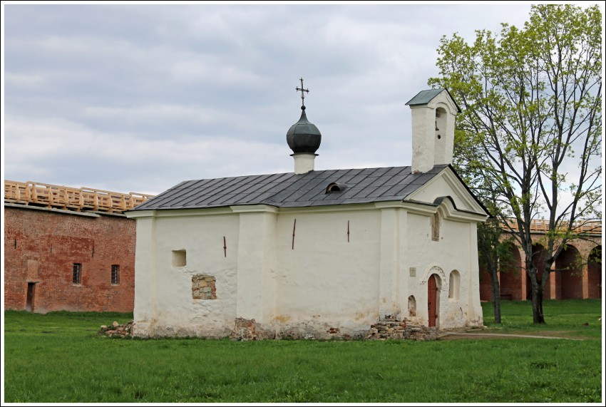 Кремль. Церковь Андрея Стратилата, Великий Новгород (Великий Новгород, город, Новгородская область). фасады