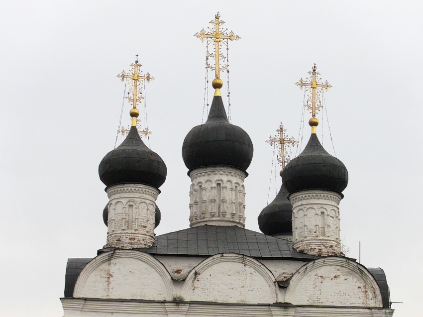 Зарайск. Кремль. Собор Николая Чудотворца. архитектурные детали, Завершение собора
