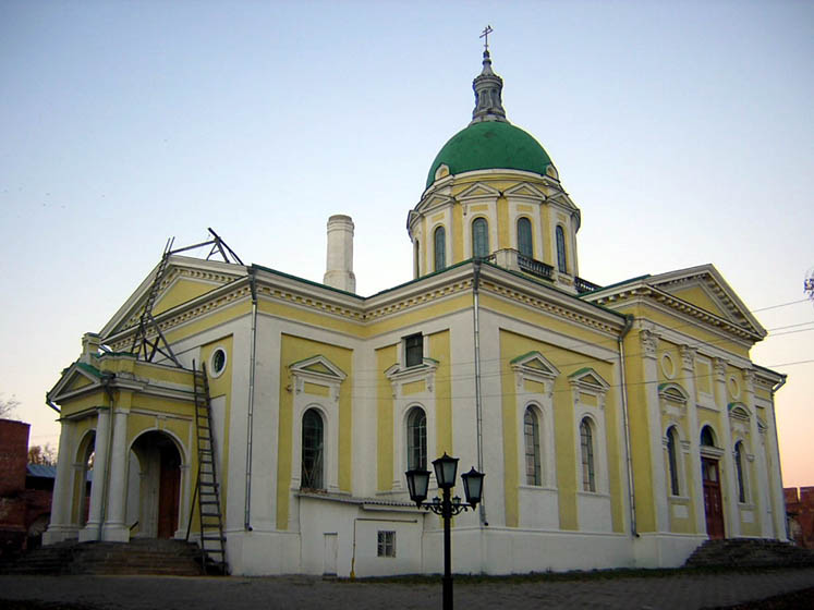 Зарайск. Кремль. Собор Усекновения главы Иоанна Предтечи. фасады